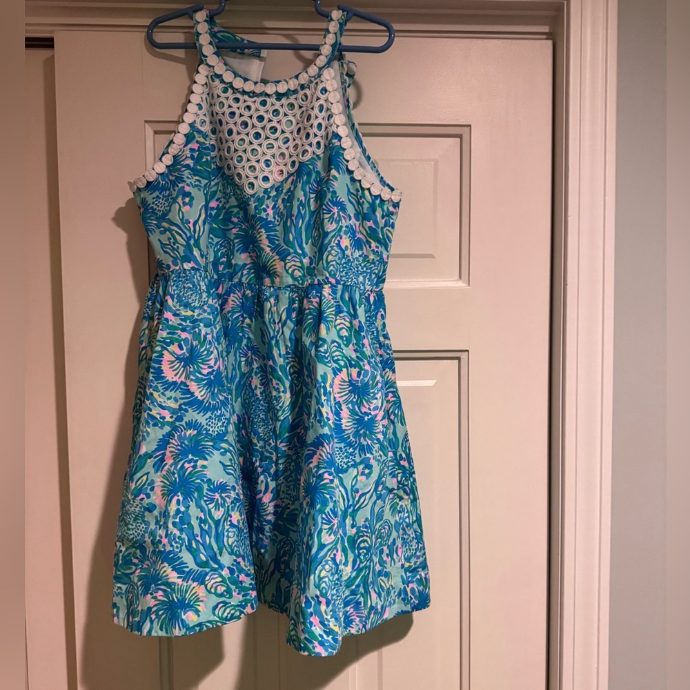 Euc mini Lilly Pulitzer Mini Kinley Coral of the Story 10